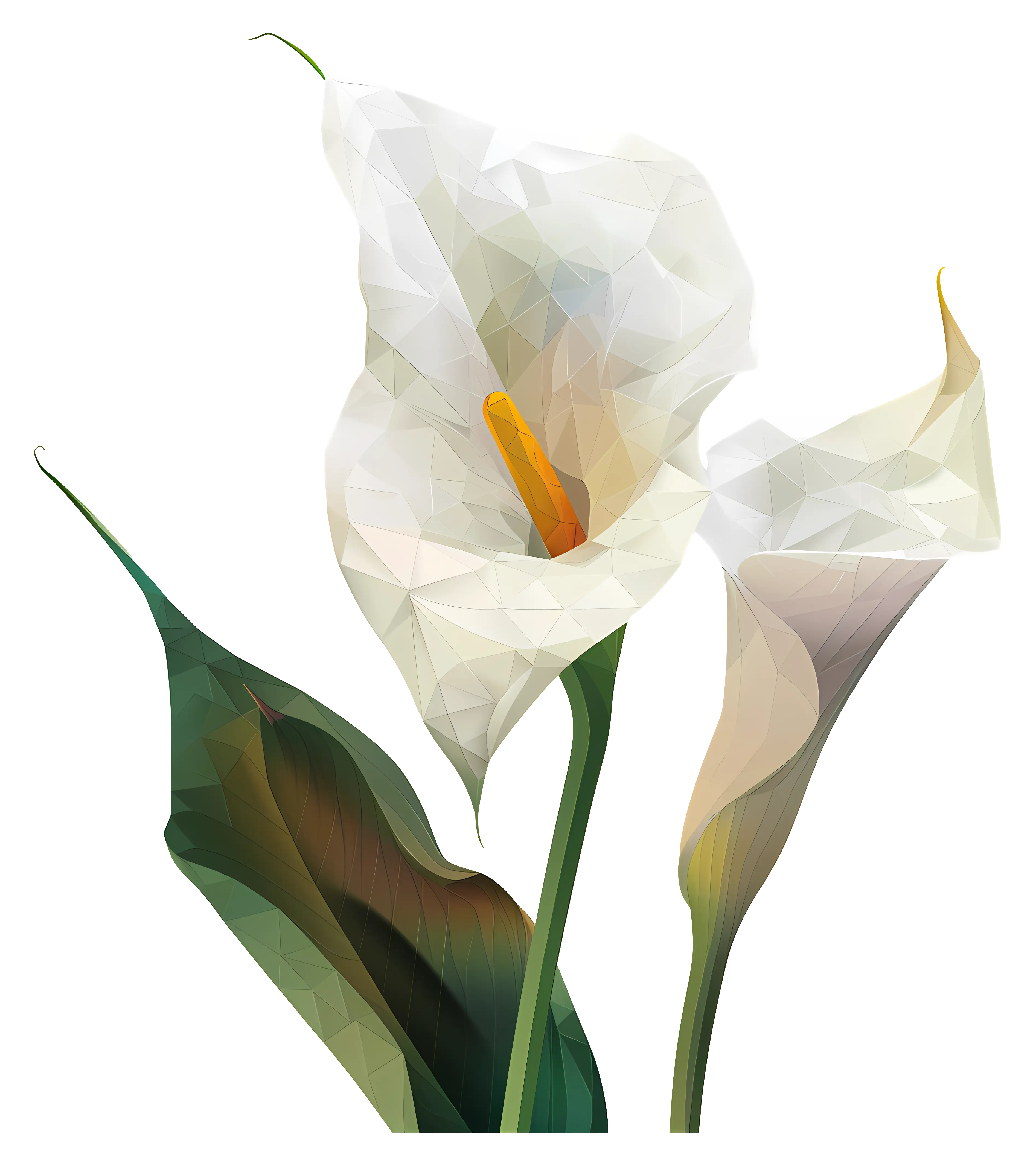 Elegant White Calla Lily