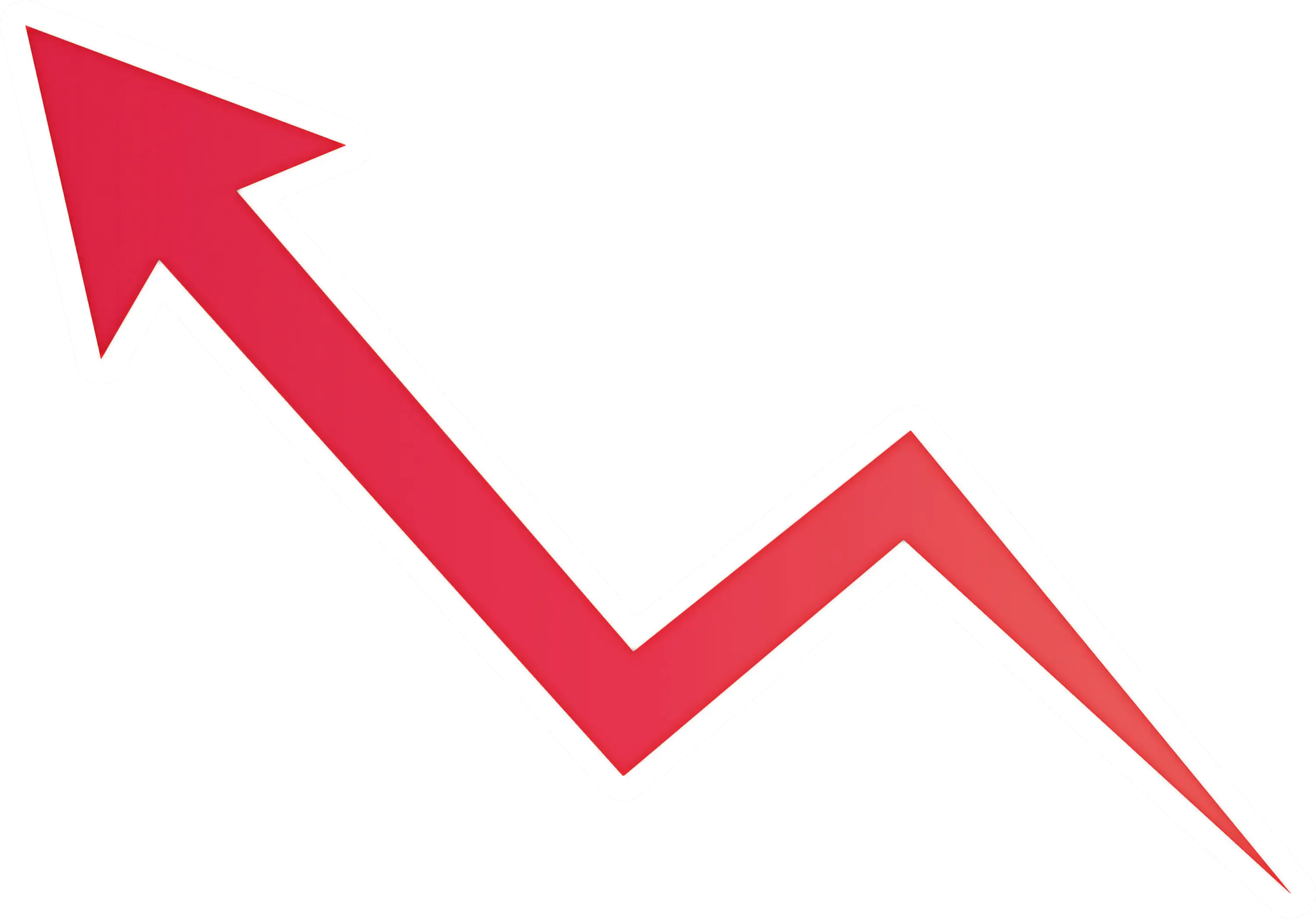 Red Upward Arrow