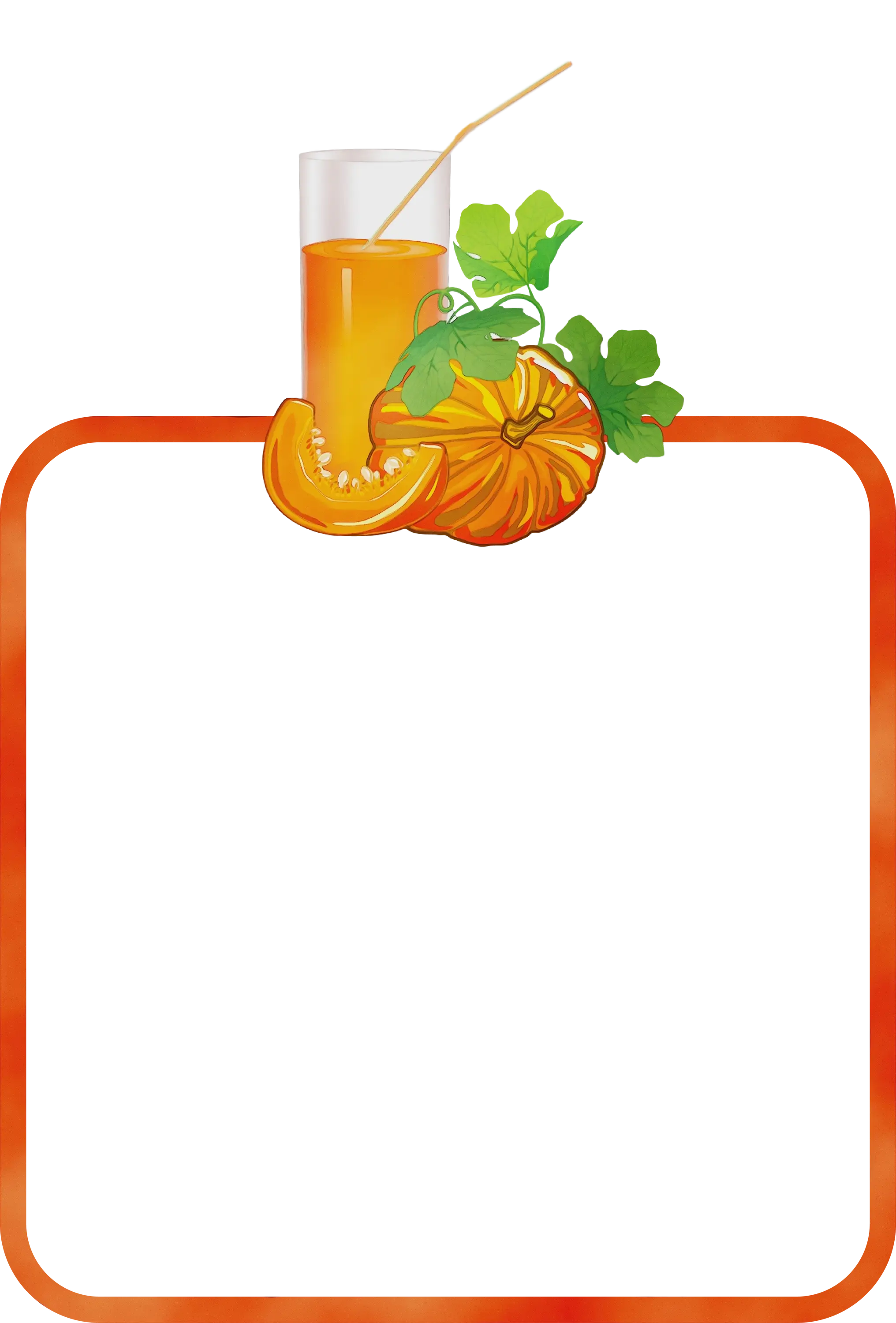 Pumpkin Juice in Autumn