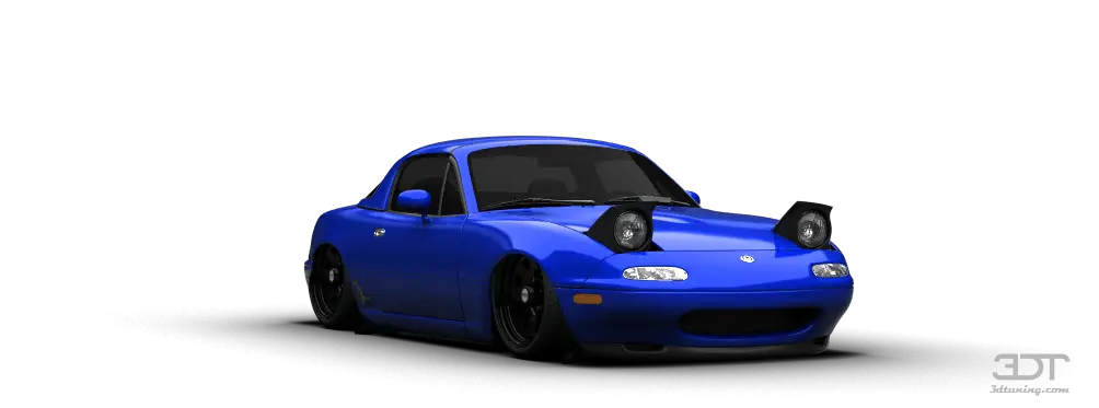 Blue Sports Car