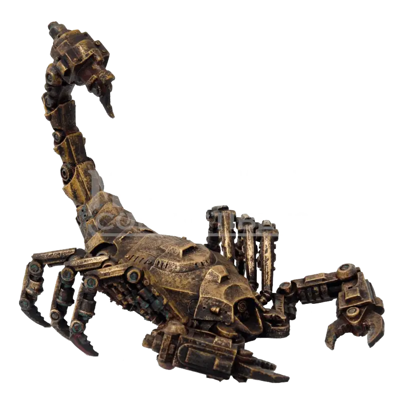 Mechanical Scorpion with Steampunk Design