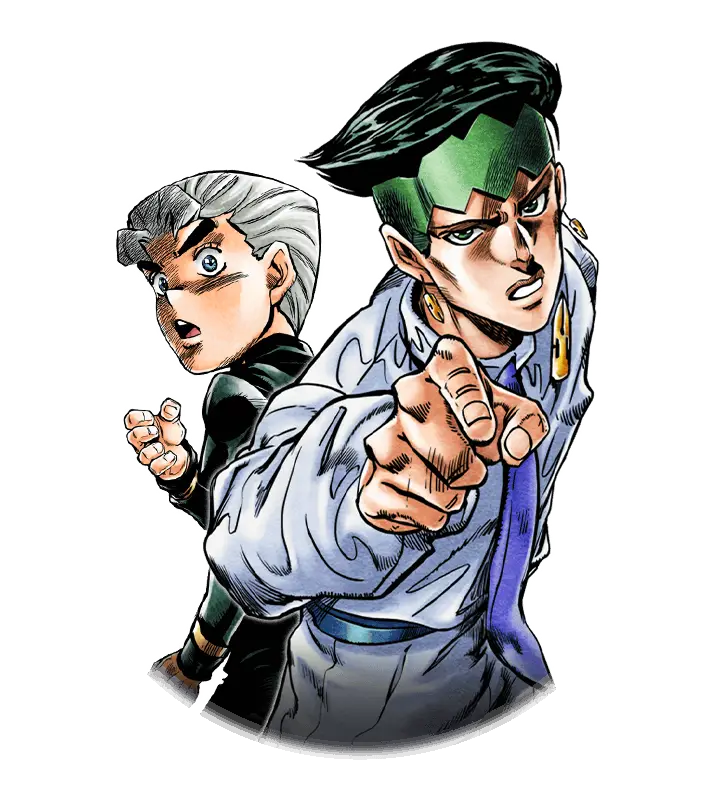 Anime Characters in Action Pose