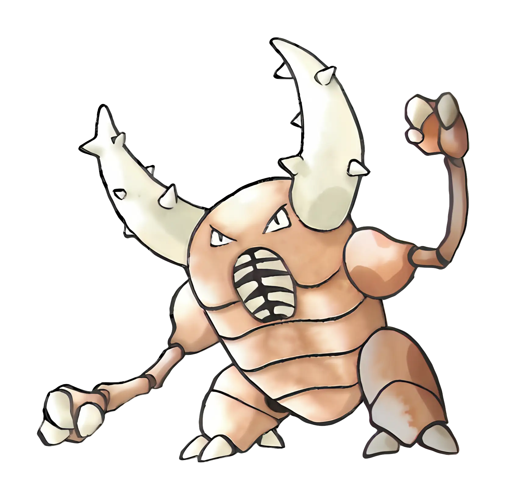 Cartoon Bug with Horns