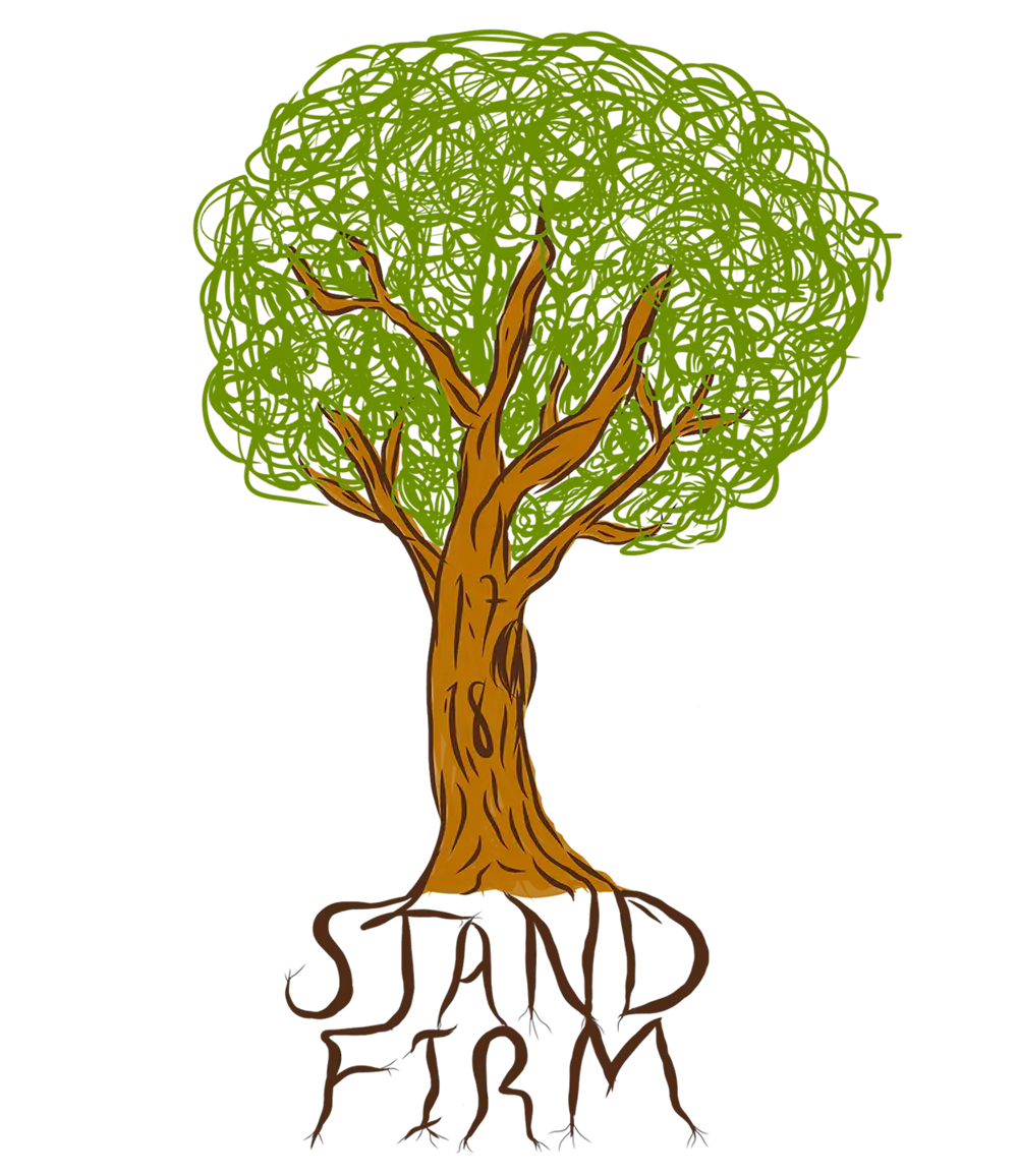 Stand Firm Tree Illustration