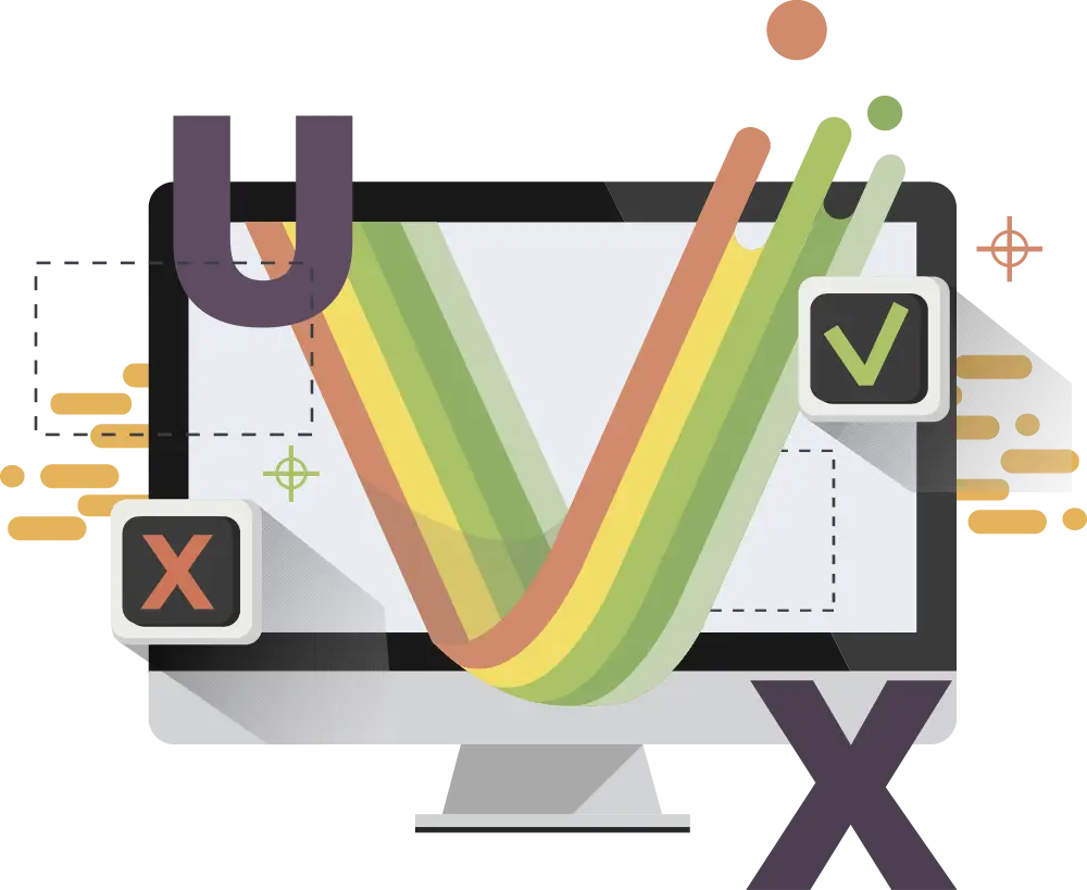 UX Design Illustration for Interface