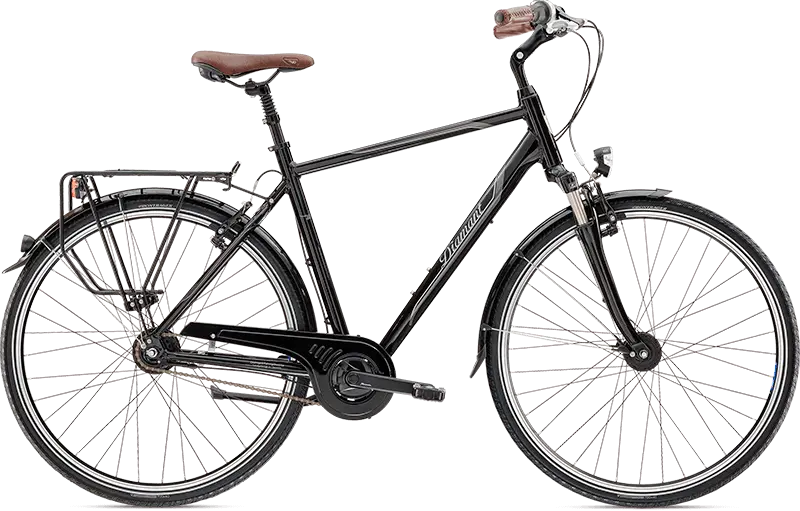 Black Bicycle with Modern Design