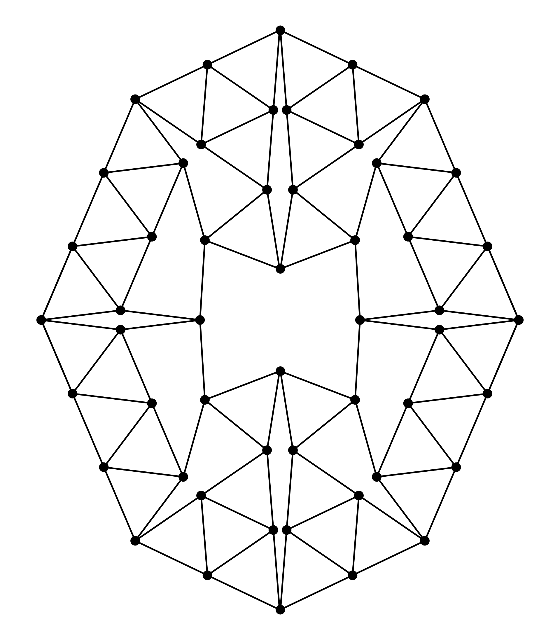 Geometric Network Pattern with Abstract Design