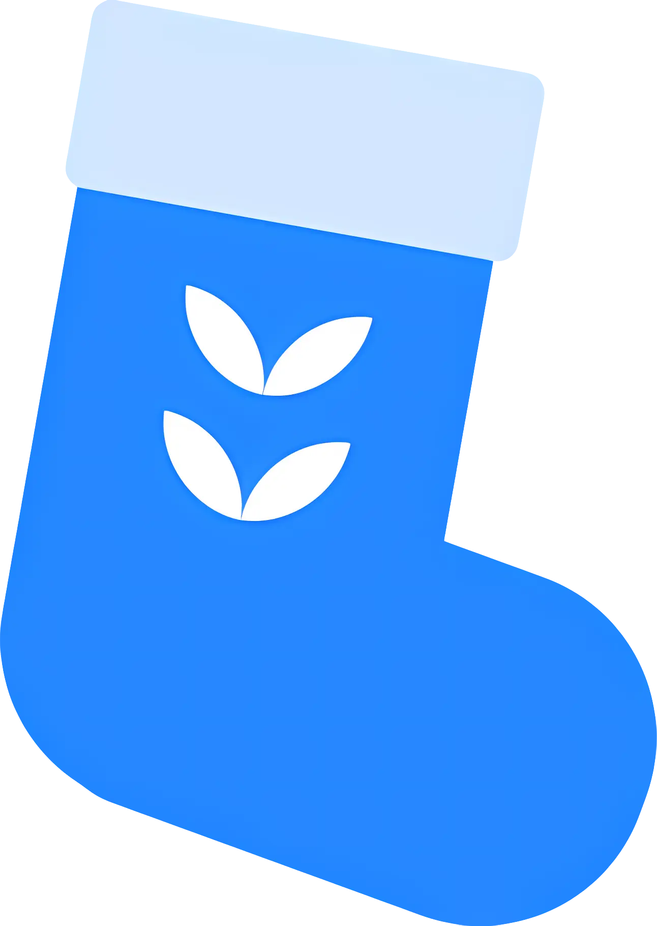 Blue Winter Sock