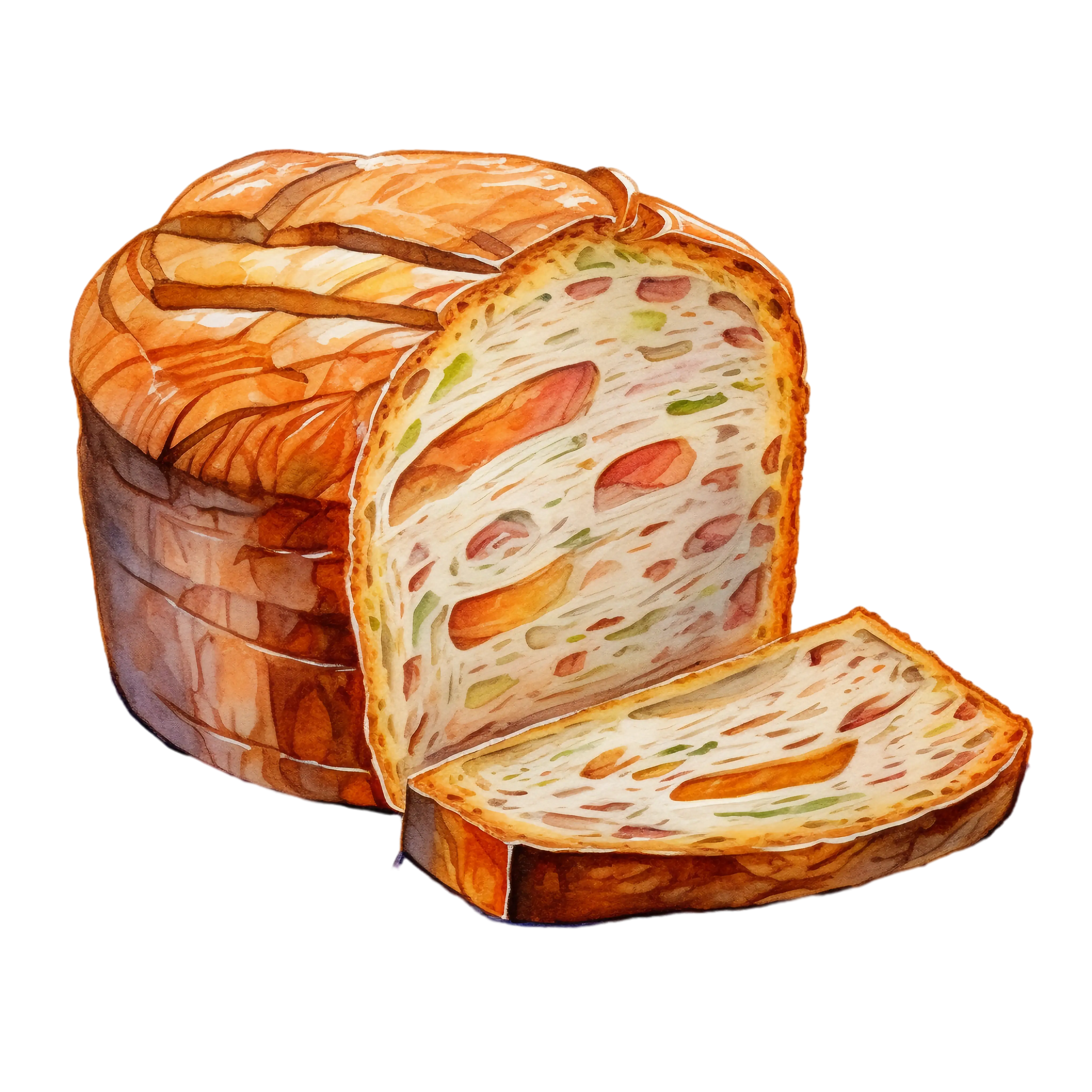 Sliced Loaf of Bread