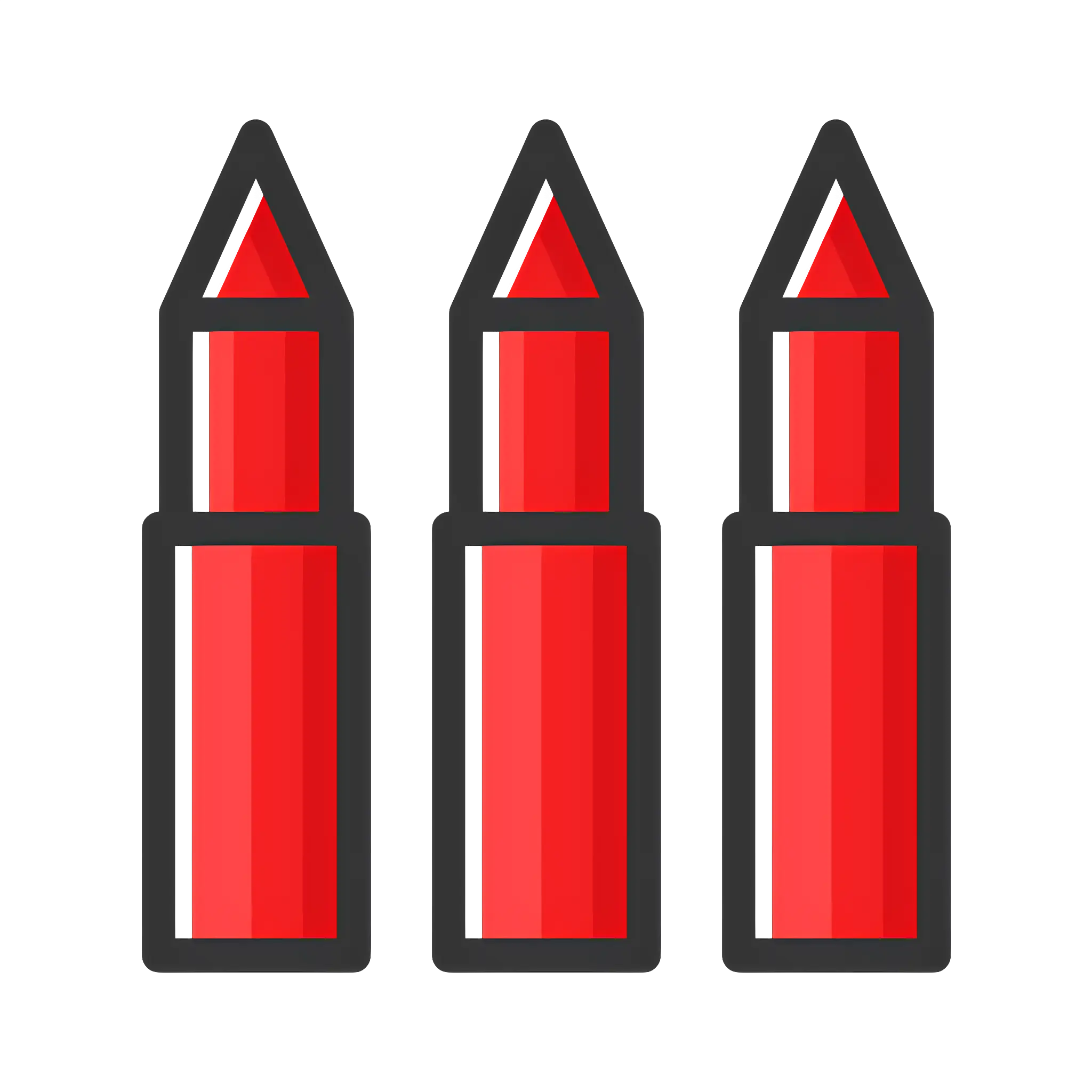 Red Lipstick Trio