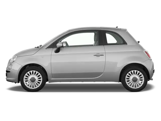 Silver Compact Urban Car