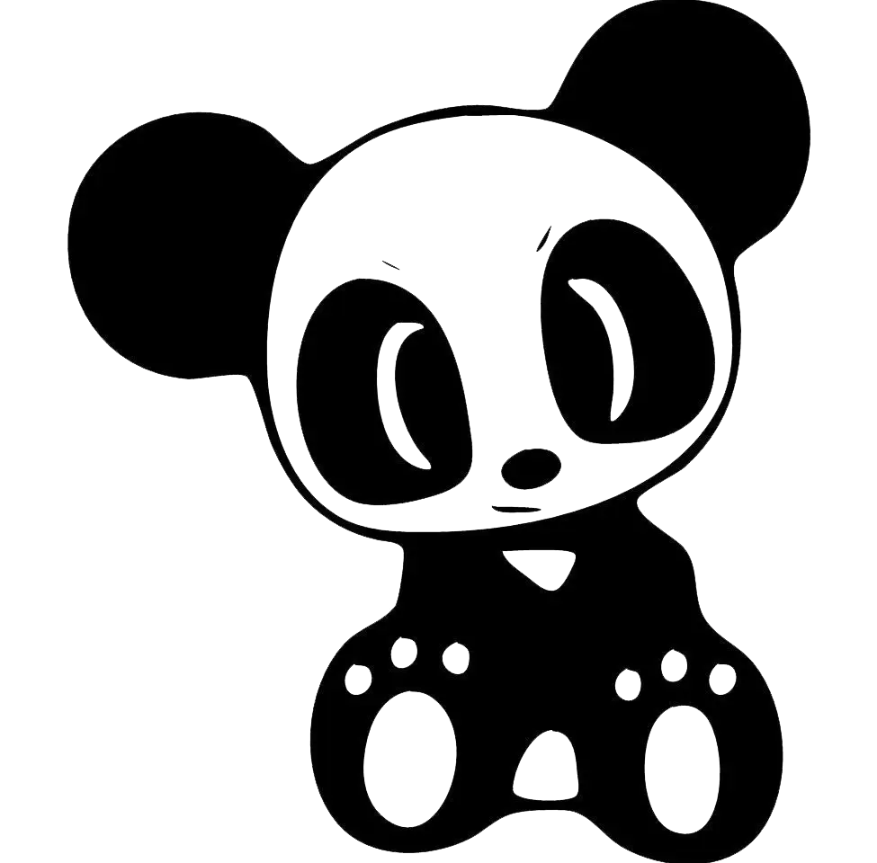 Cute Panda Cartoon
