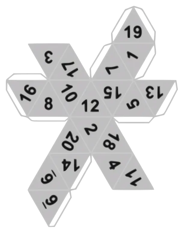 Number Puzzle Template for Learning