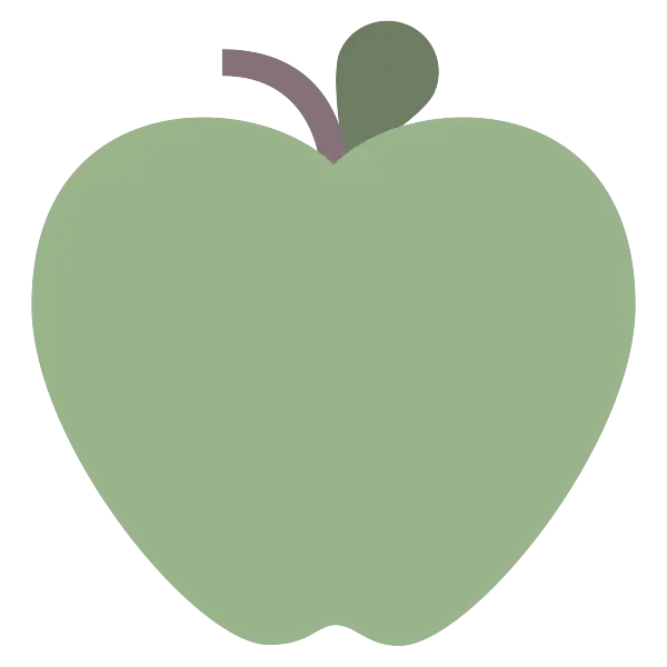 Green Apple Illustration