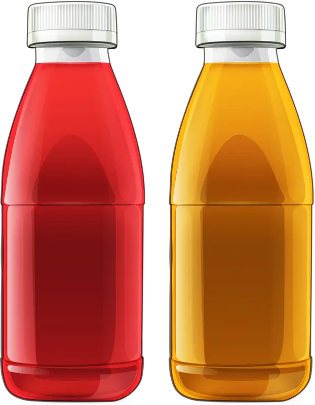 Red and Yellow Bottles