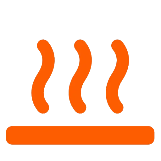 Heat waves symbol