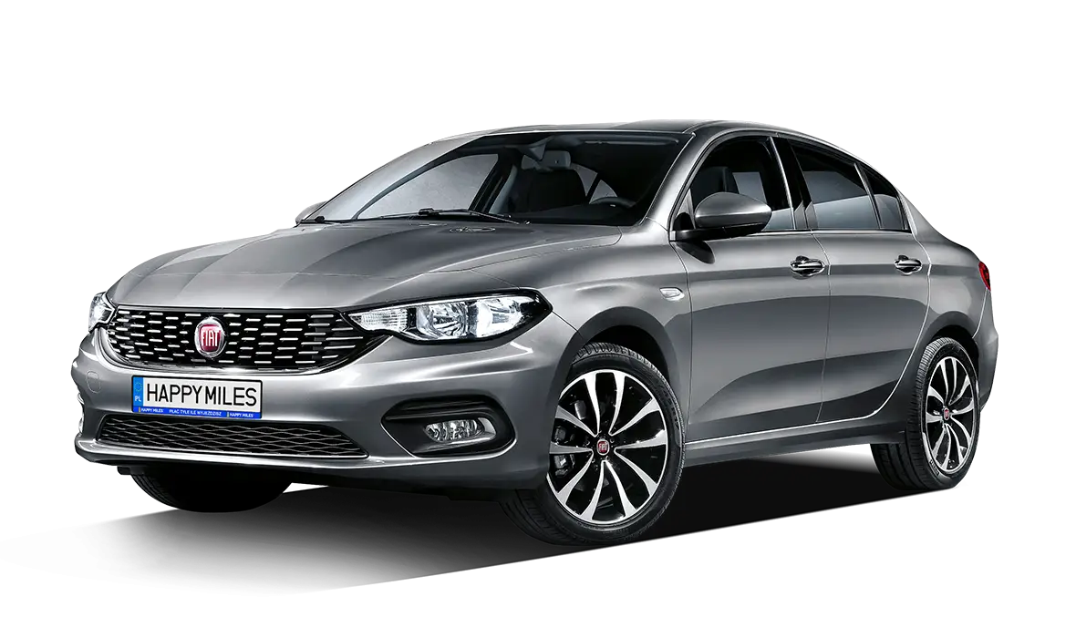 Gray Fiat Sedan Car