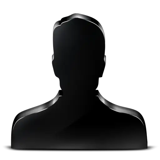 Black Silhouette Avatar Icon