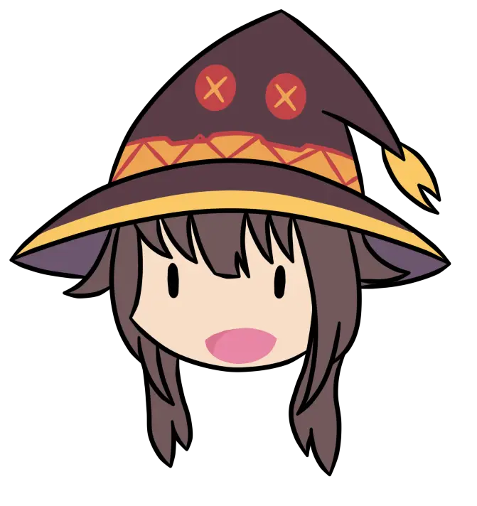 Cute Cartoon Witch Character