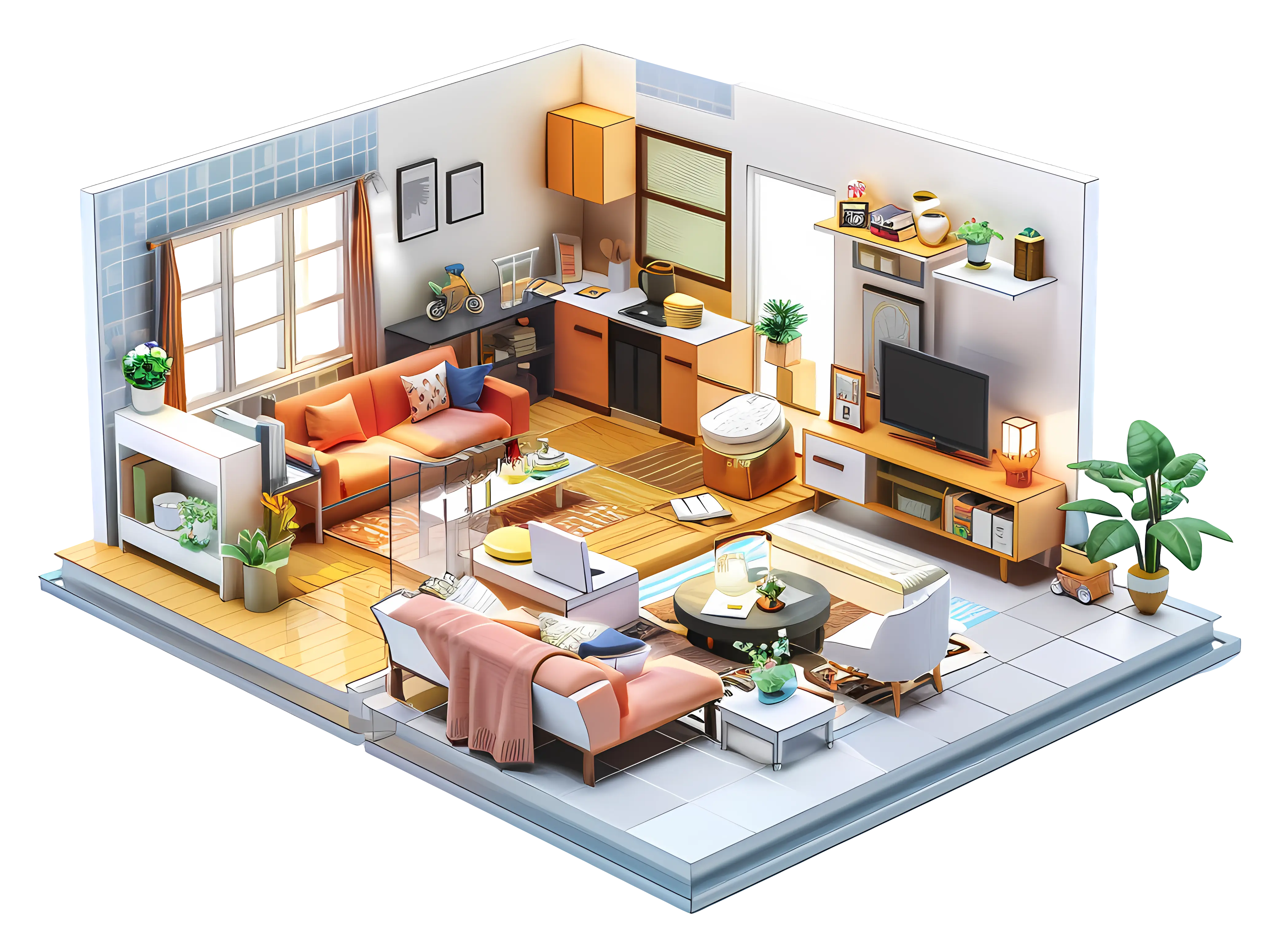 Cozy Living Room Interior