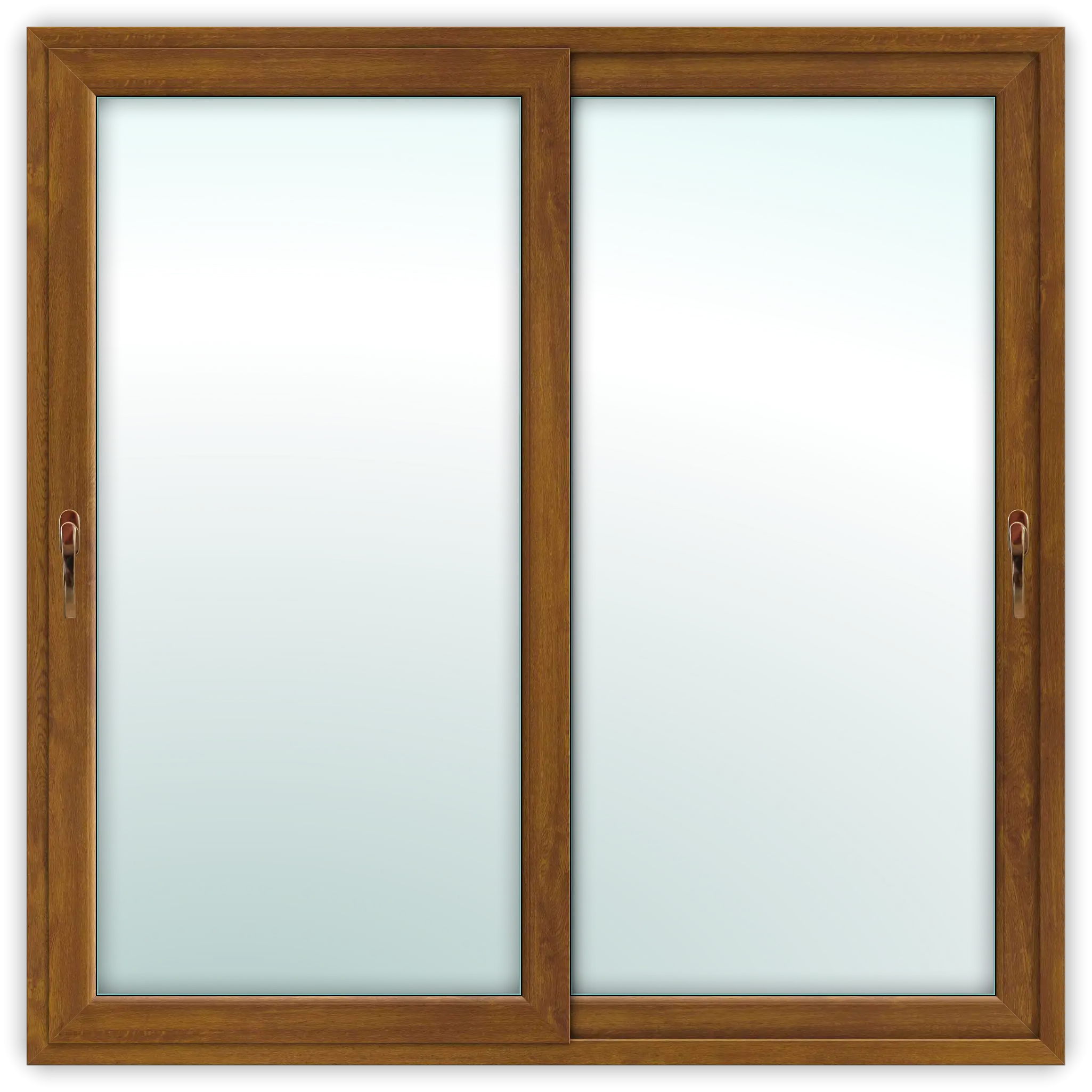 Wooden frame window for home design