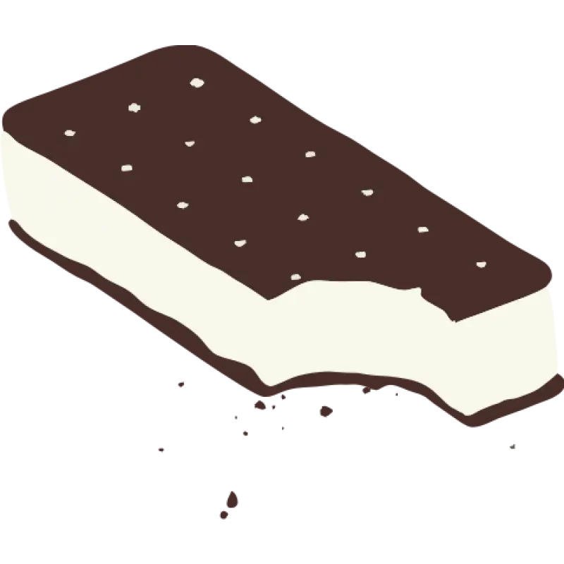Delicious Ice Cream Sandwich
