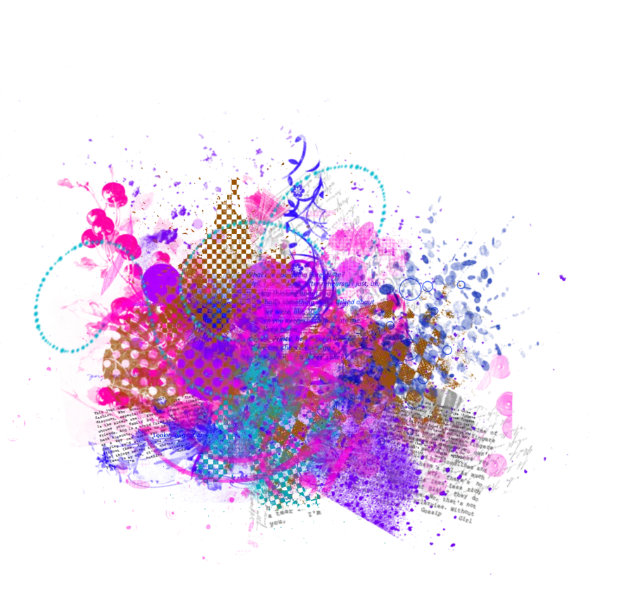 Vibrant Abstract Art Composition