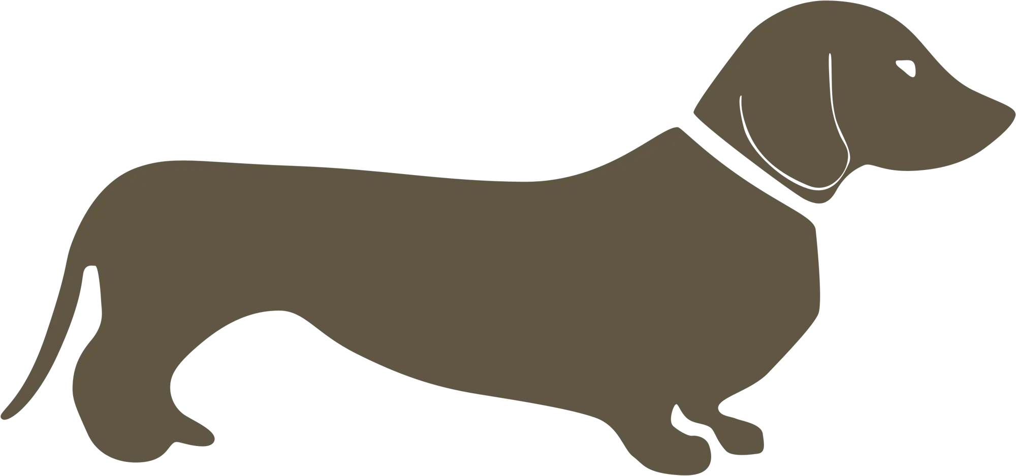 Dachshund Dog Silhouette Icon