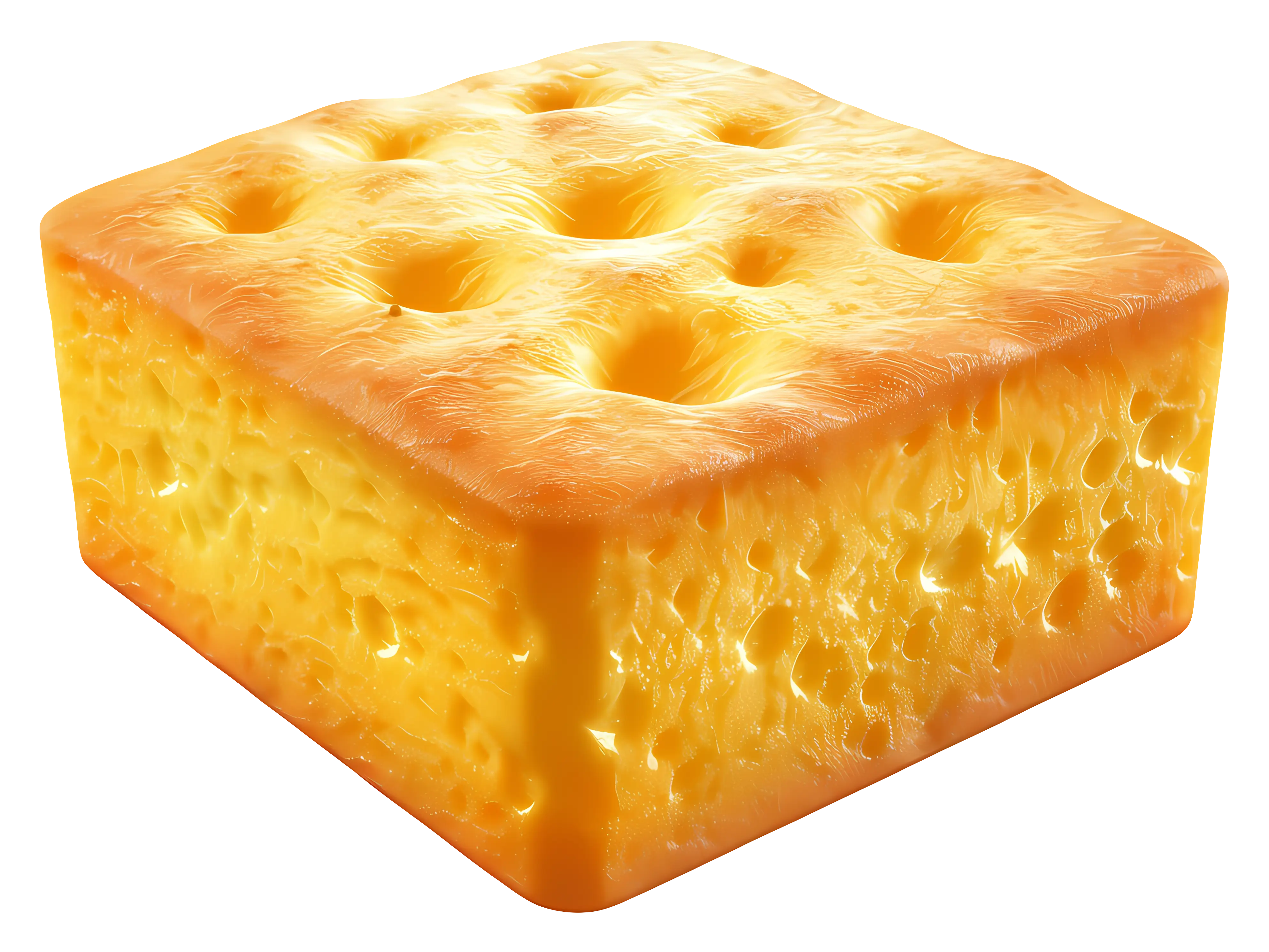 Block of Cheese with Holes