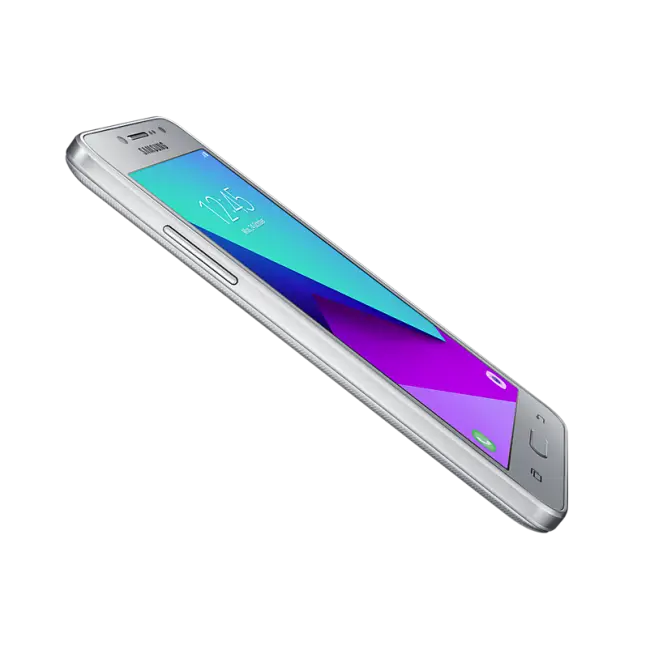 Sleek Silver Smartphone