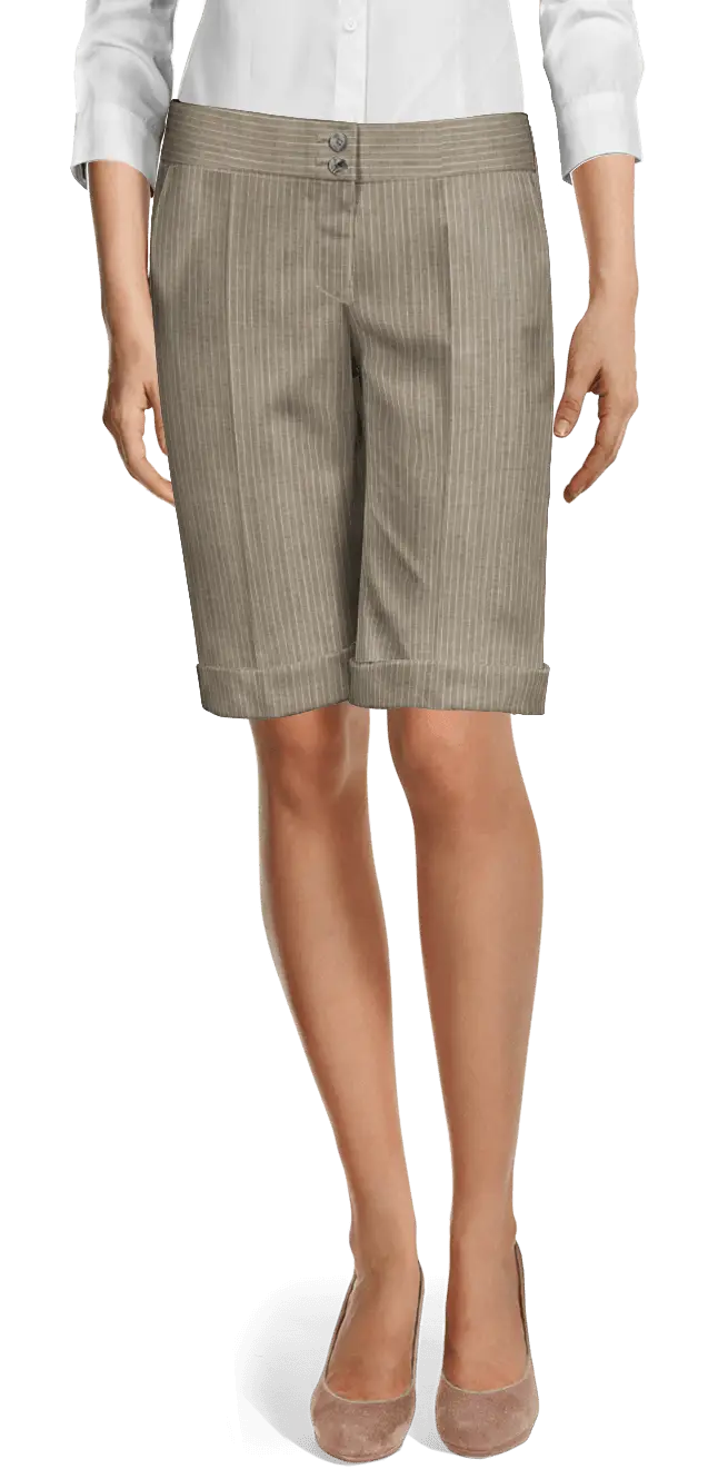 Formal Bermuda Shorts for Women