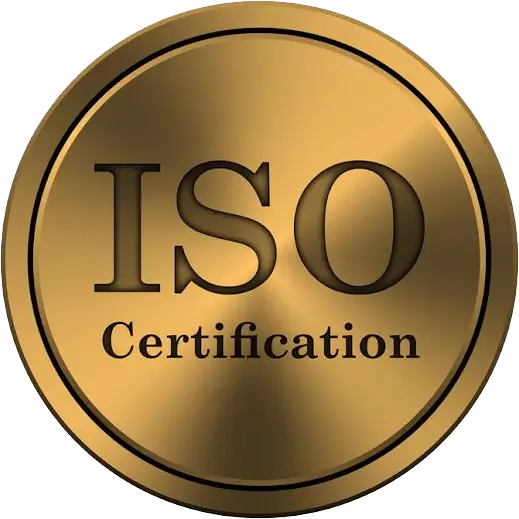 Golden ISO Certification Badge