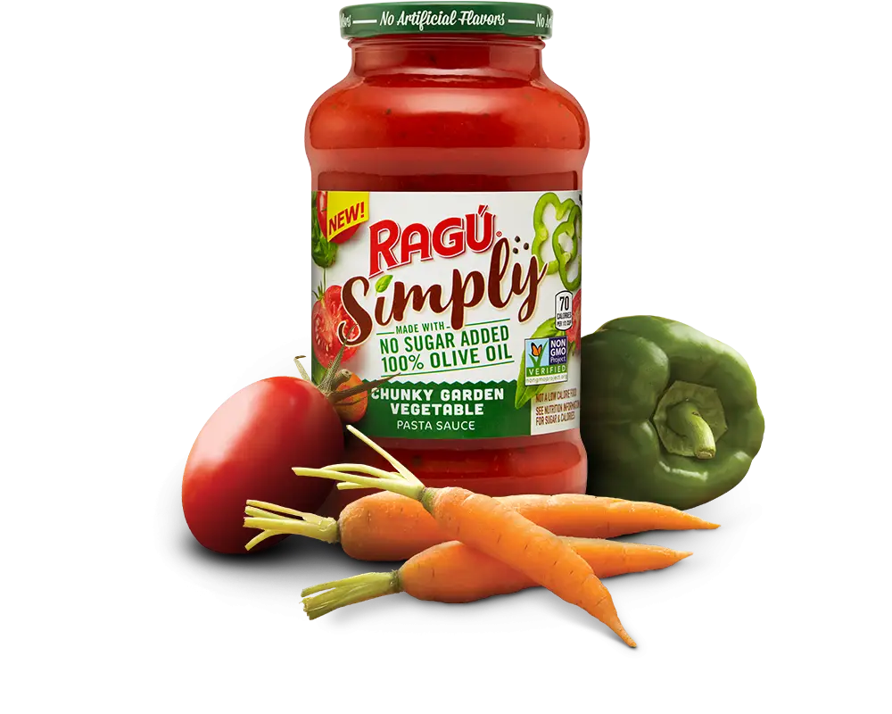 Ragú Simply Chunky Green Vegetable Sauce
