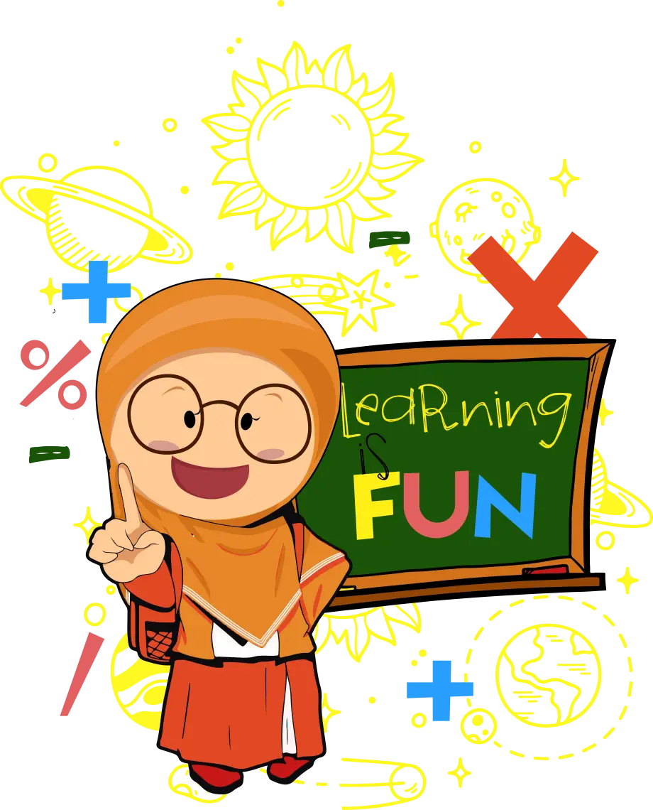 Learning is Fun Educational Illustration