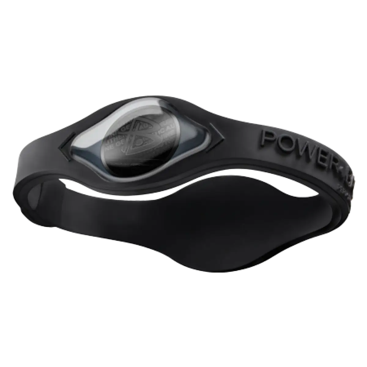 Black Silicone Power Bracelet