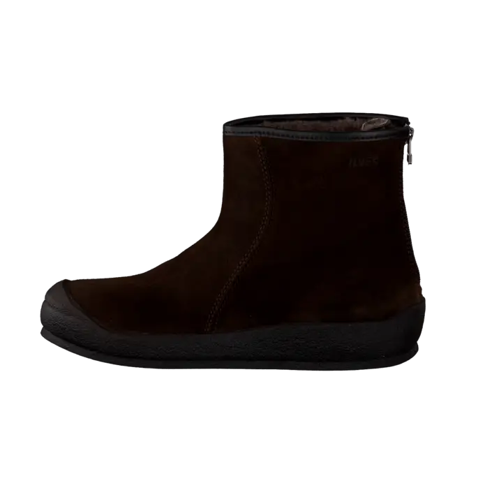 Brown Suede Ankle Boot for Winter