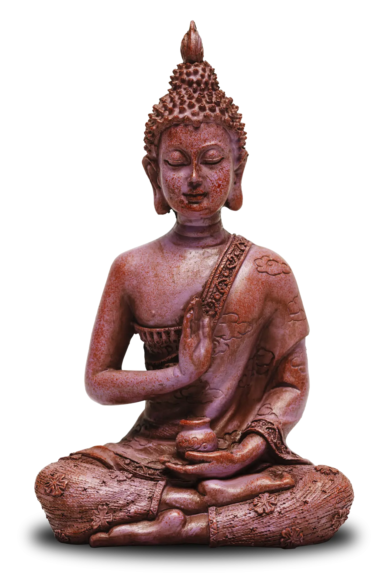 Bronze Buddha Statue in Meditation Pose