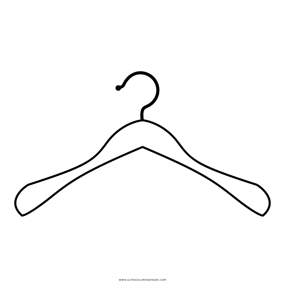 Hanger Outline Illustration