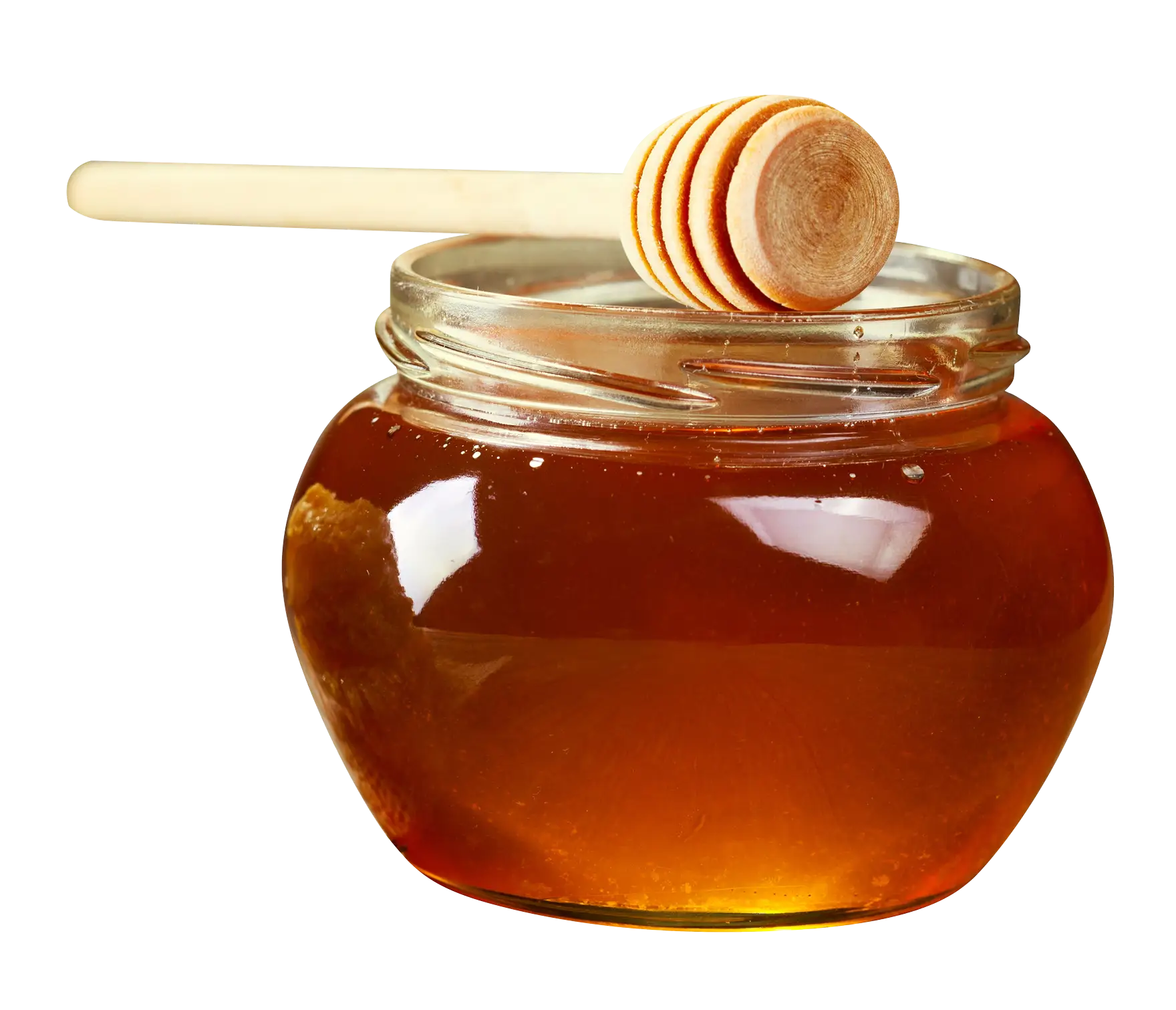 Jar of Honey with Dipper