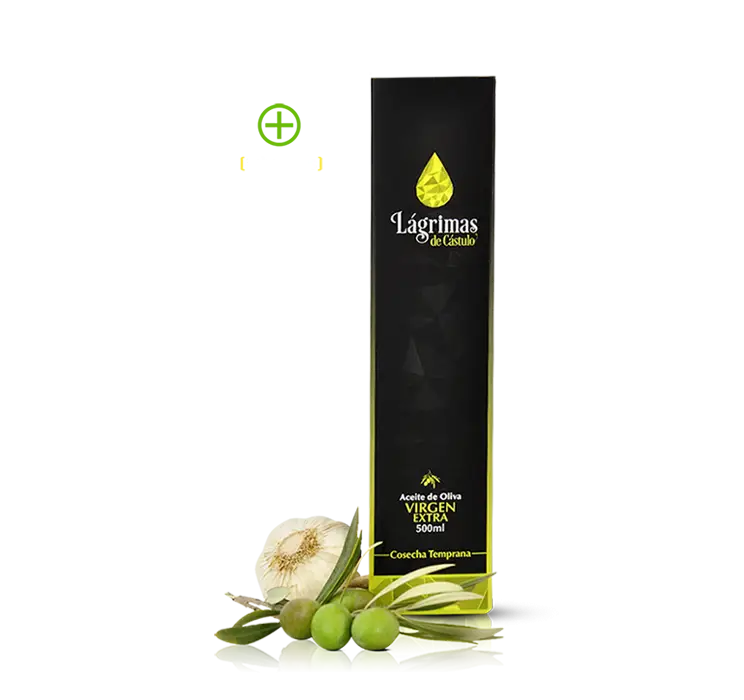 Lágrimas de Canela Olive Oil with Garlic
