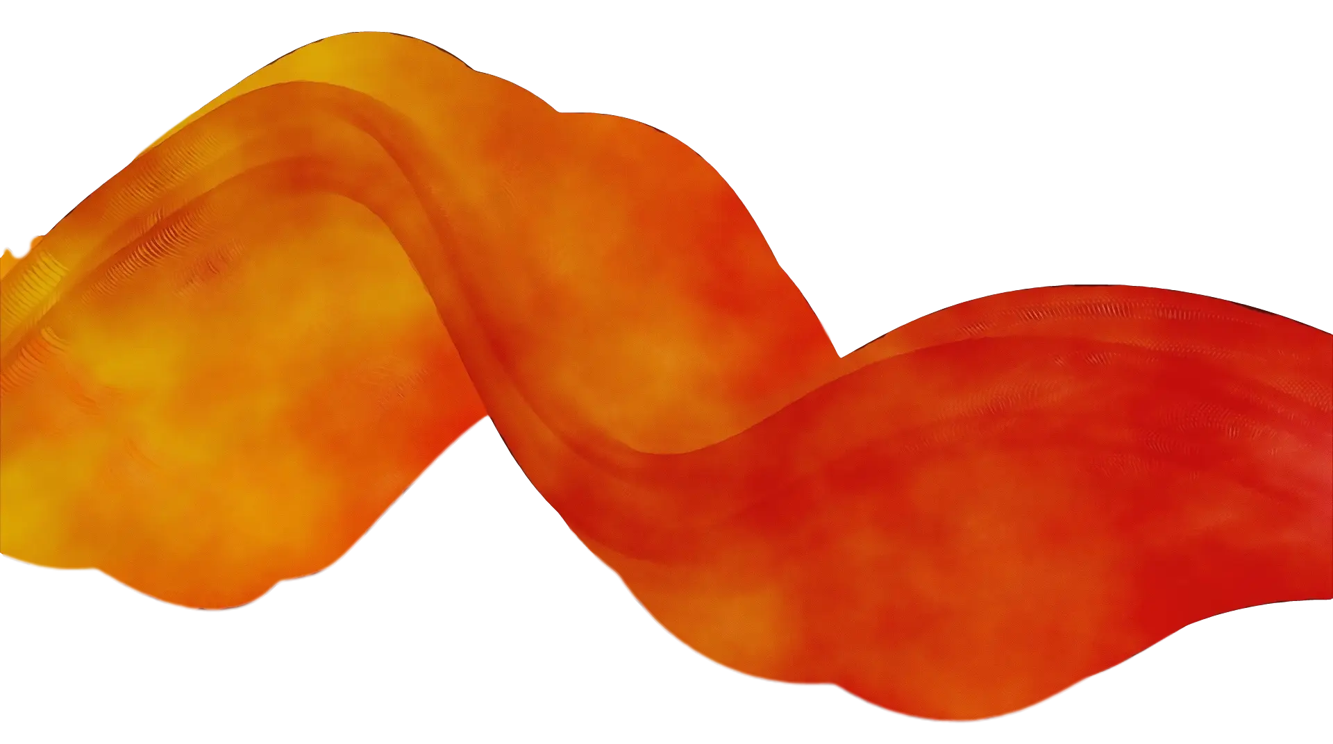 Abstract Orange and Red Wave