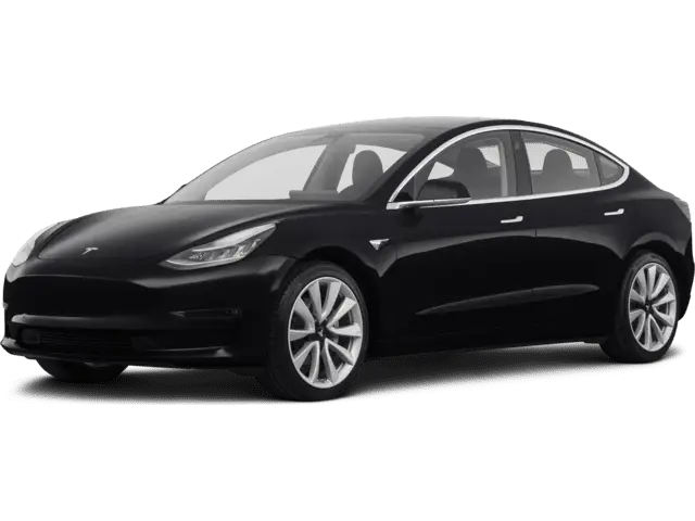 Sleek Black Electric Car