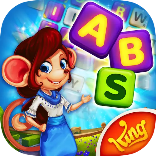 Cartoon Mouse Character in Puzzle Game