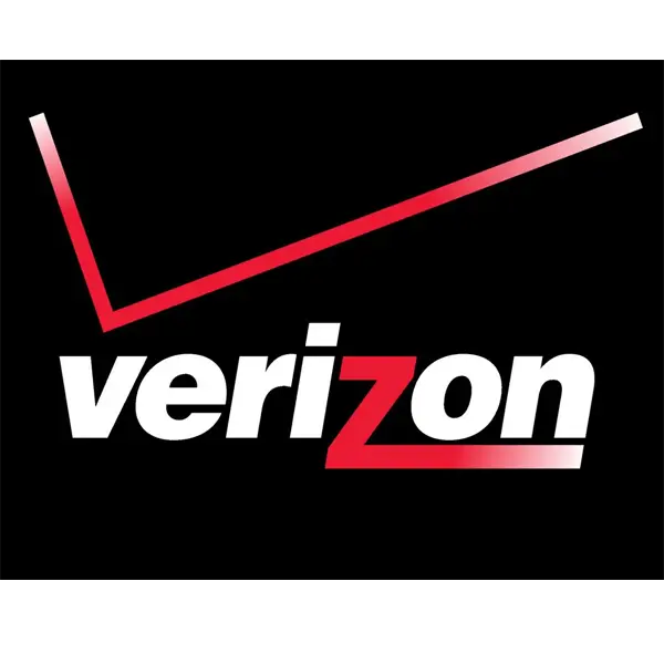 Verizon Logo with Red Checkmark Design