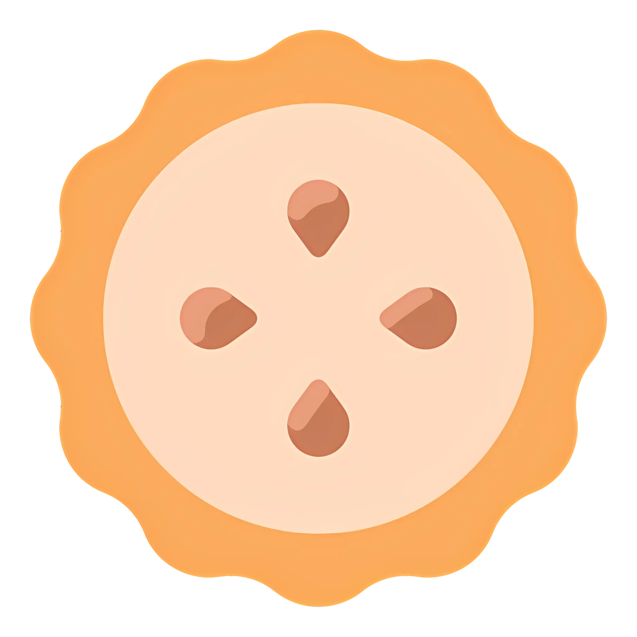 Simple Pie Illustration