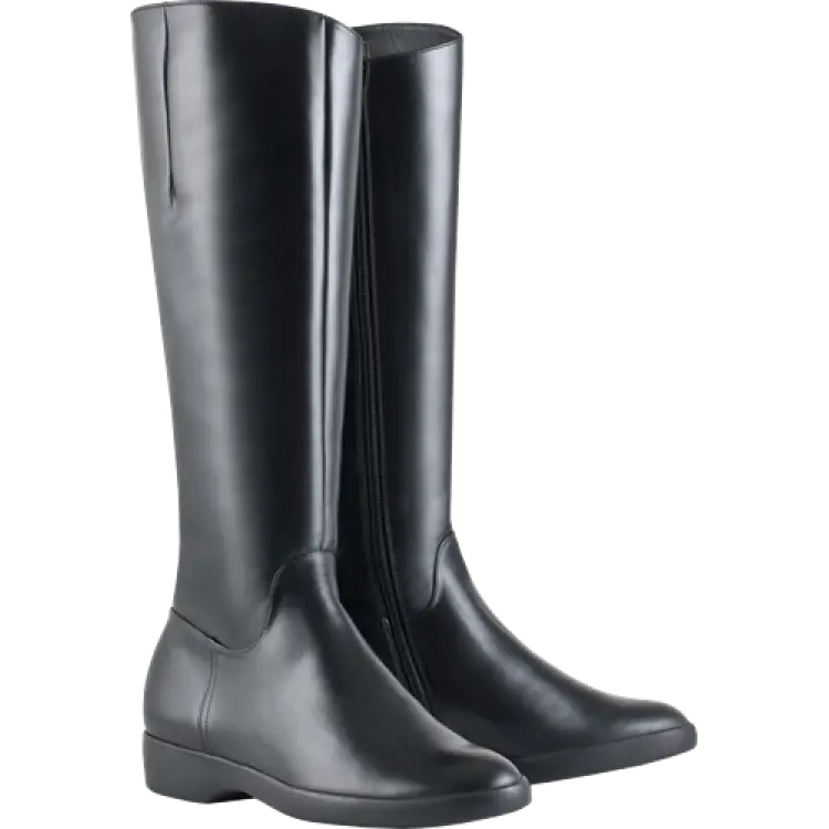 Black Knee-High Boots for Stylish Wear