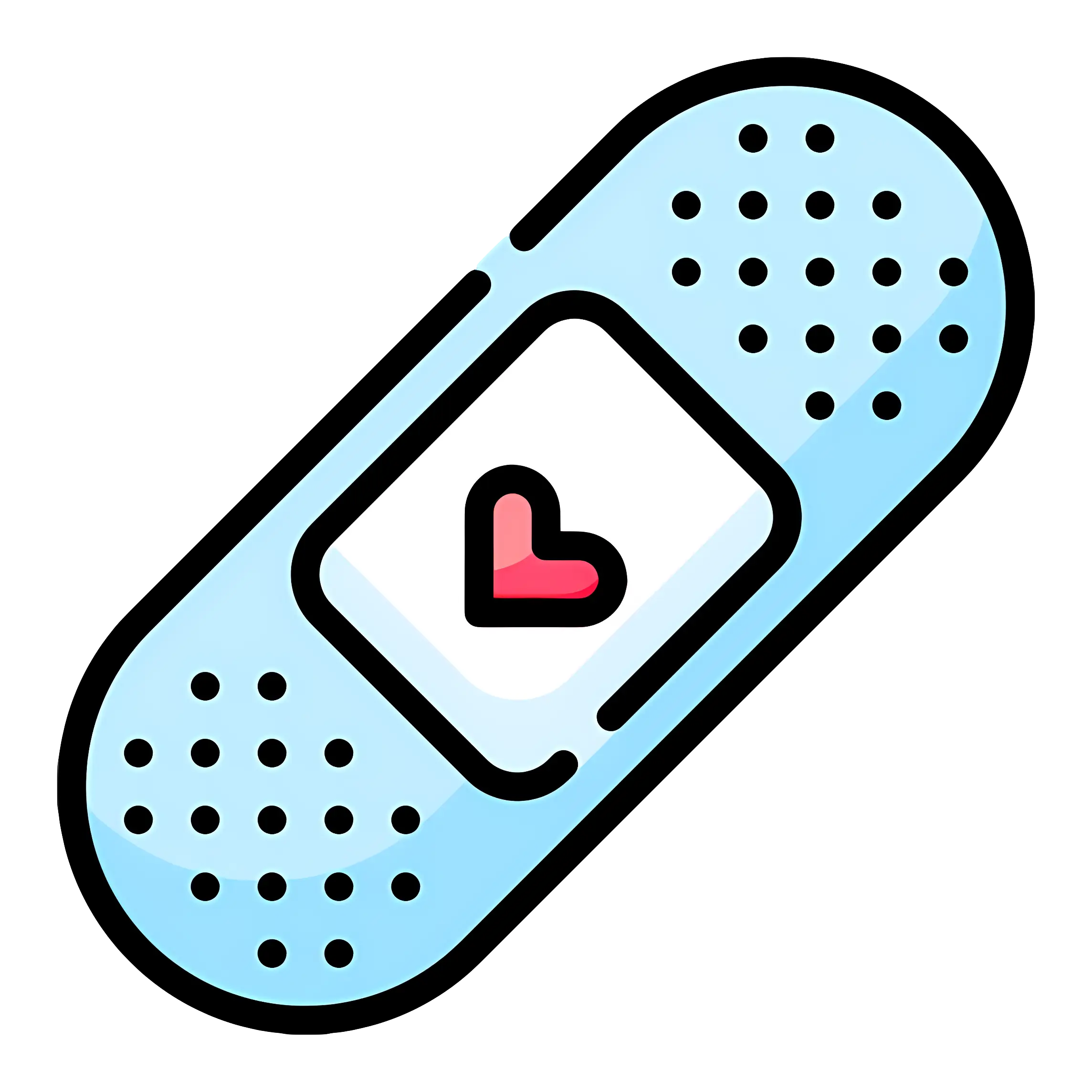 Heart Bandage for Healing