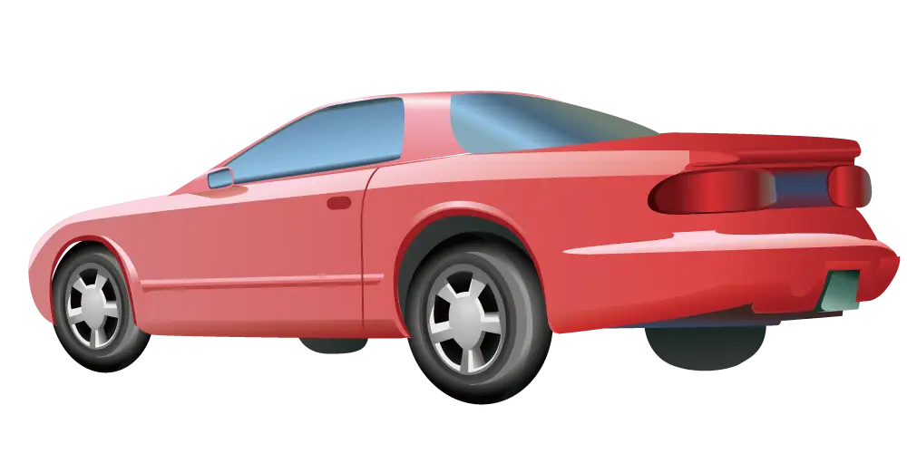 Red Sports Car with Sleek Design