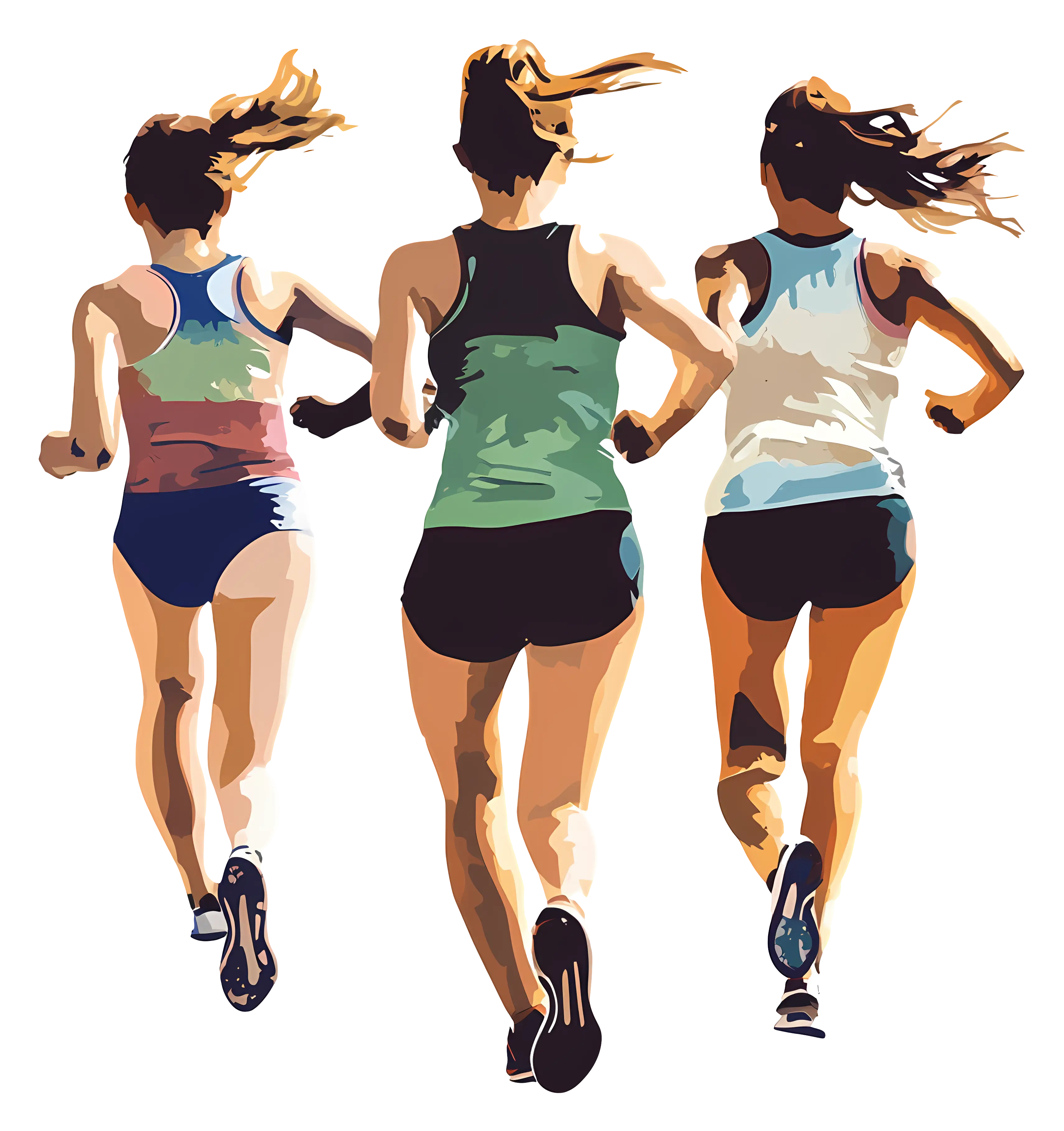Group of Runners
