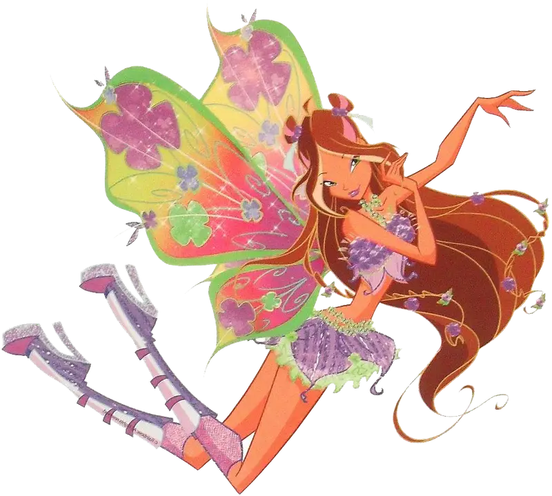 Colorful Cartoon Fairy